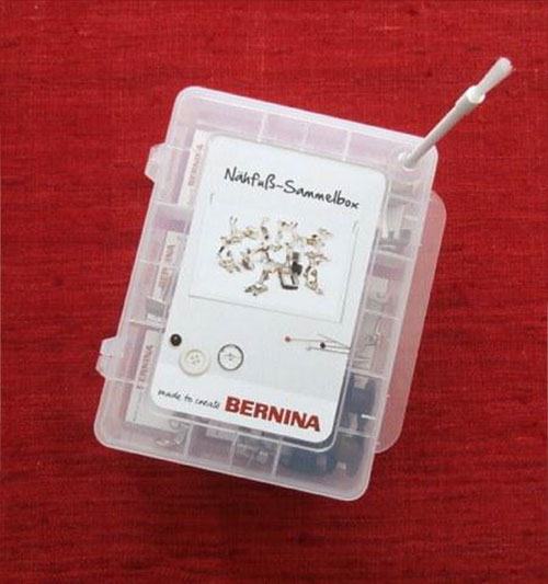 Nähfuß Sammelbox Starter Set Bernina