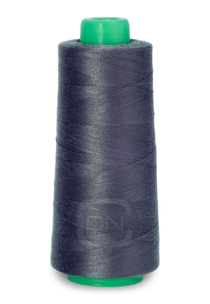 Overlockgarn 4x 2500m Farbe 922 schiefer 100% Polyester