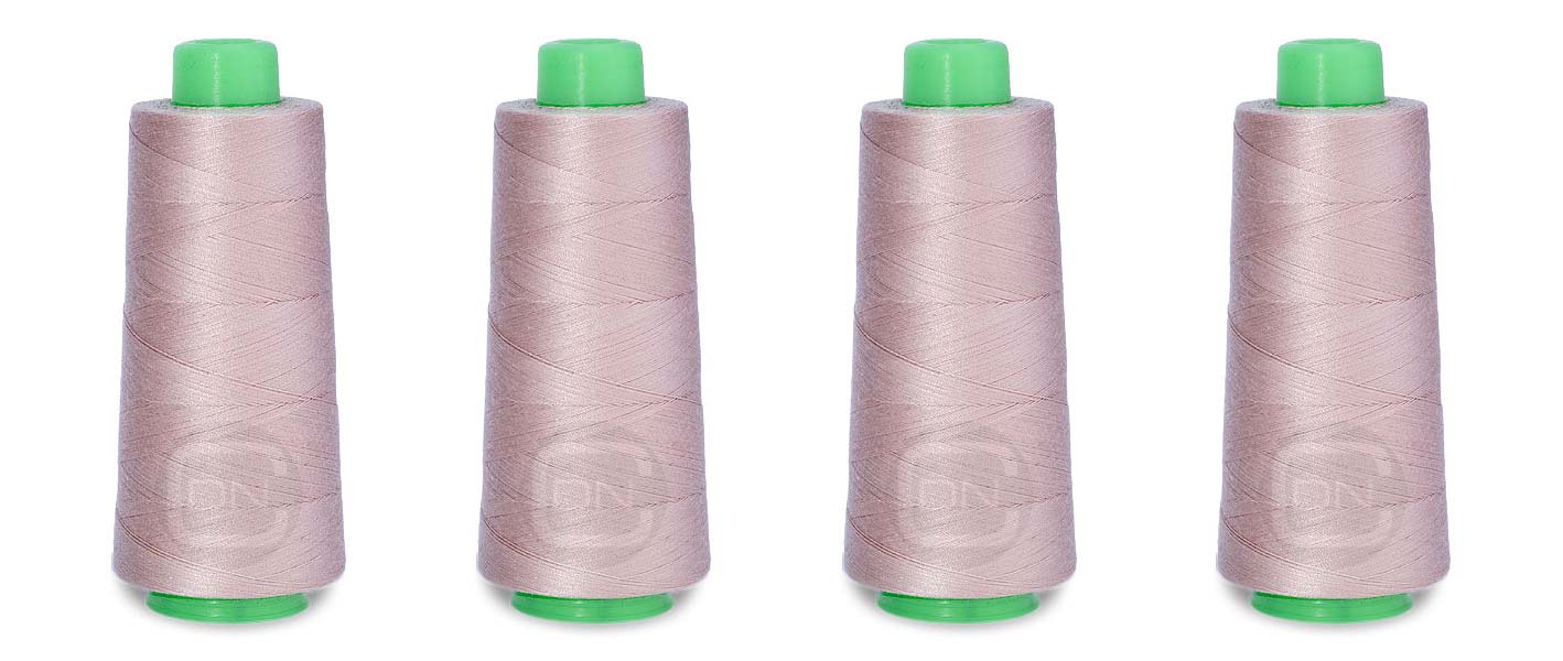 Overlockgarn 4x 2500m Farbe malve 100% Polyester