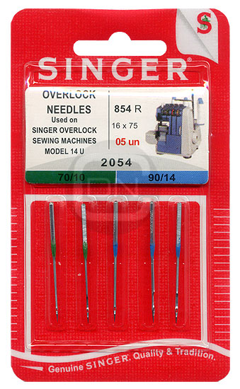 Overlocknadel 16x75 Stärke 70 90 5er Pack SINGER