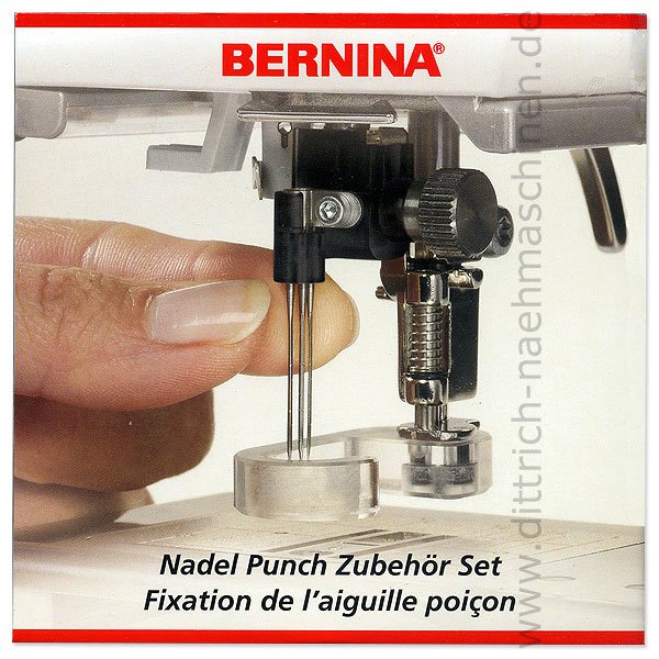 Punching Set + Stichplatte (Bernina activa 125, 135, 145)