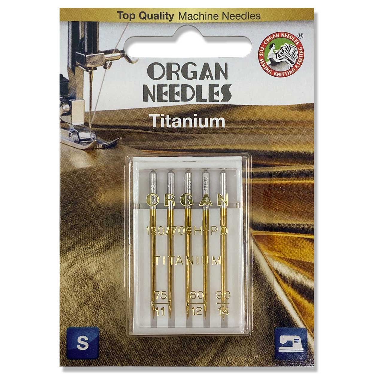 Titan Nadel Sortiment Stärke 75 80 90 5er Pack ORGAN