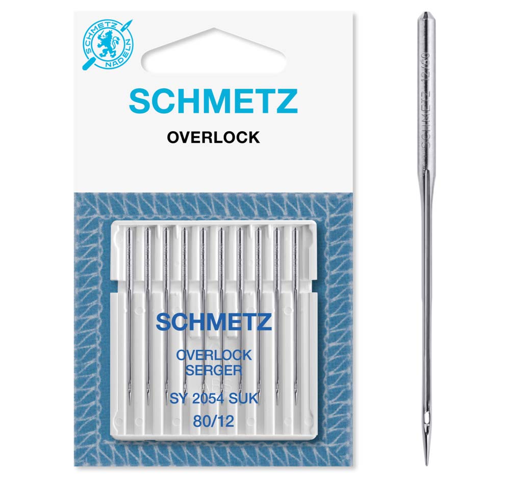 Overlocknadel SY 2054 SUK Stärke 80 10er Pack Schmetz