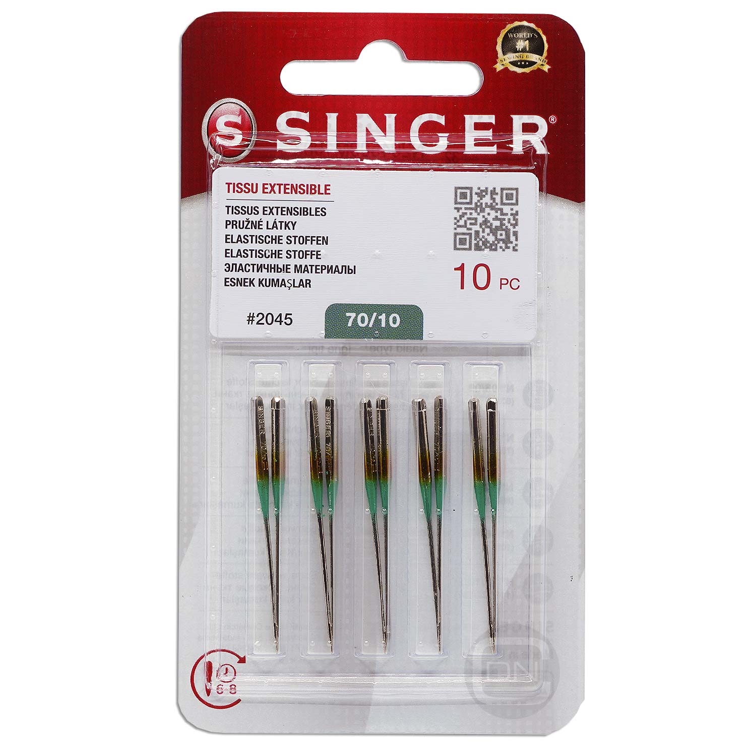 Stretch Nadel Stärke 70 10er Pack SINGER