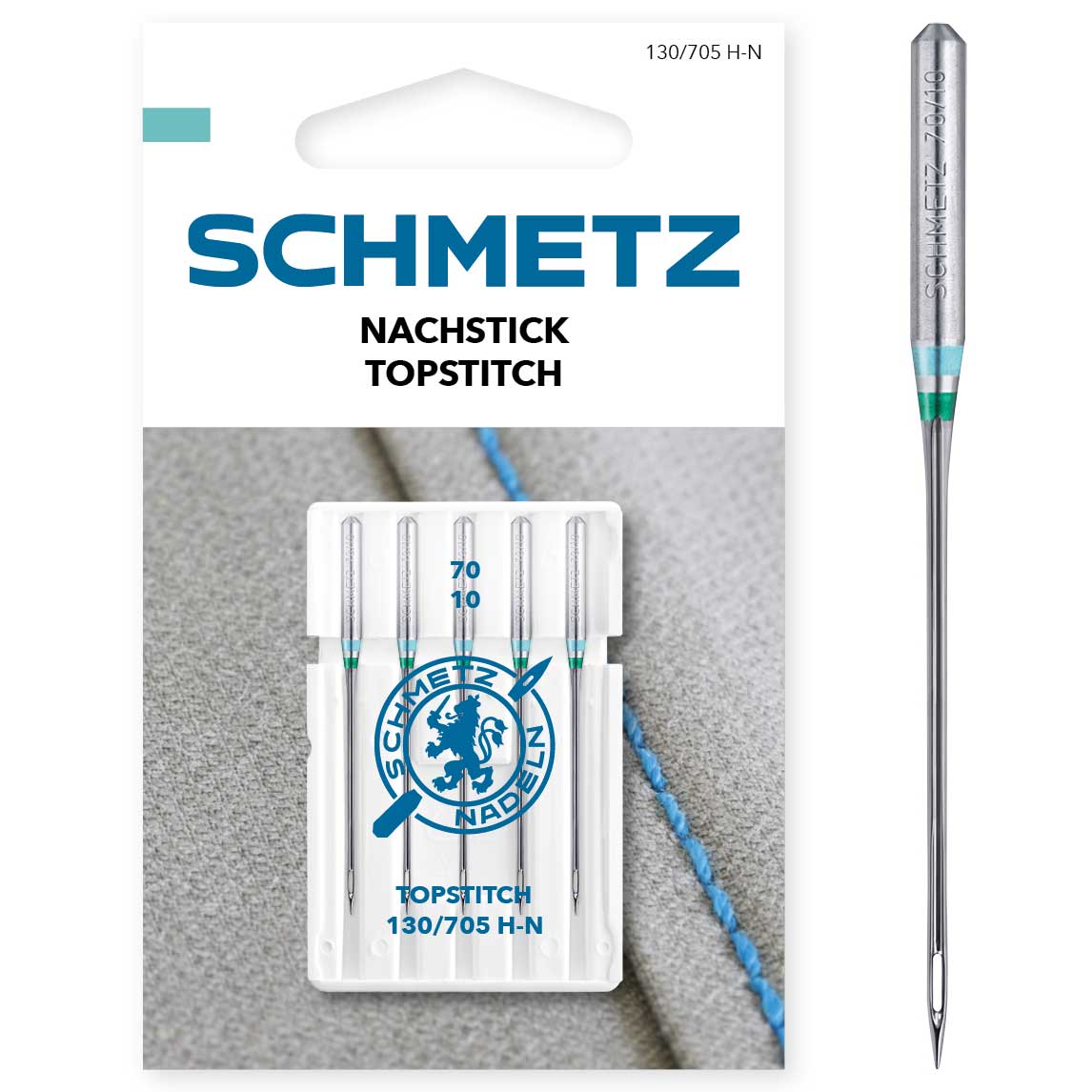 TOPSTITCH Nadel, Stärke 70, 5er Pack (Schmetz)