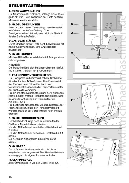 Anleitung SINGER Quantum 9940