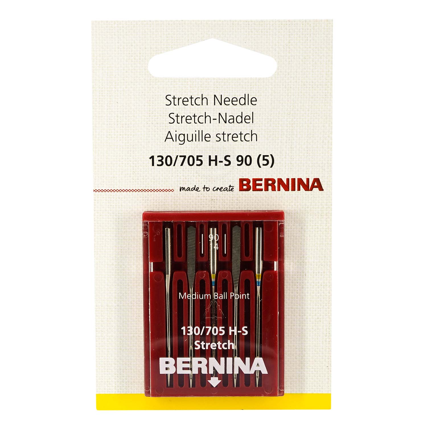 Bernina Stretch-Nadel Stärke 90 5er Pack