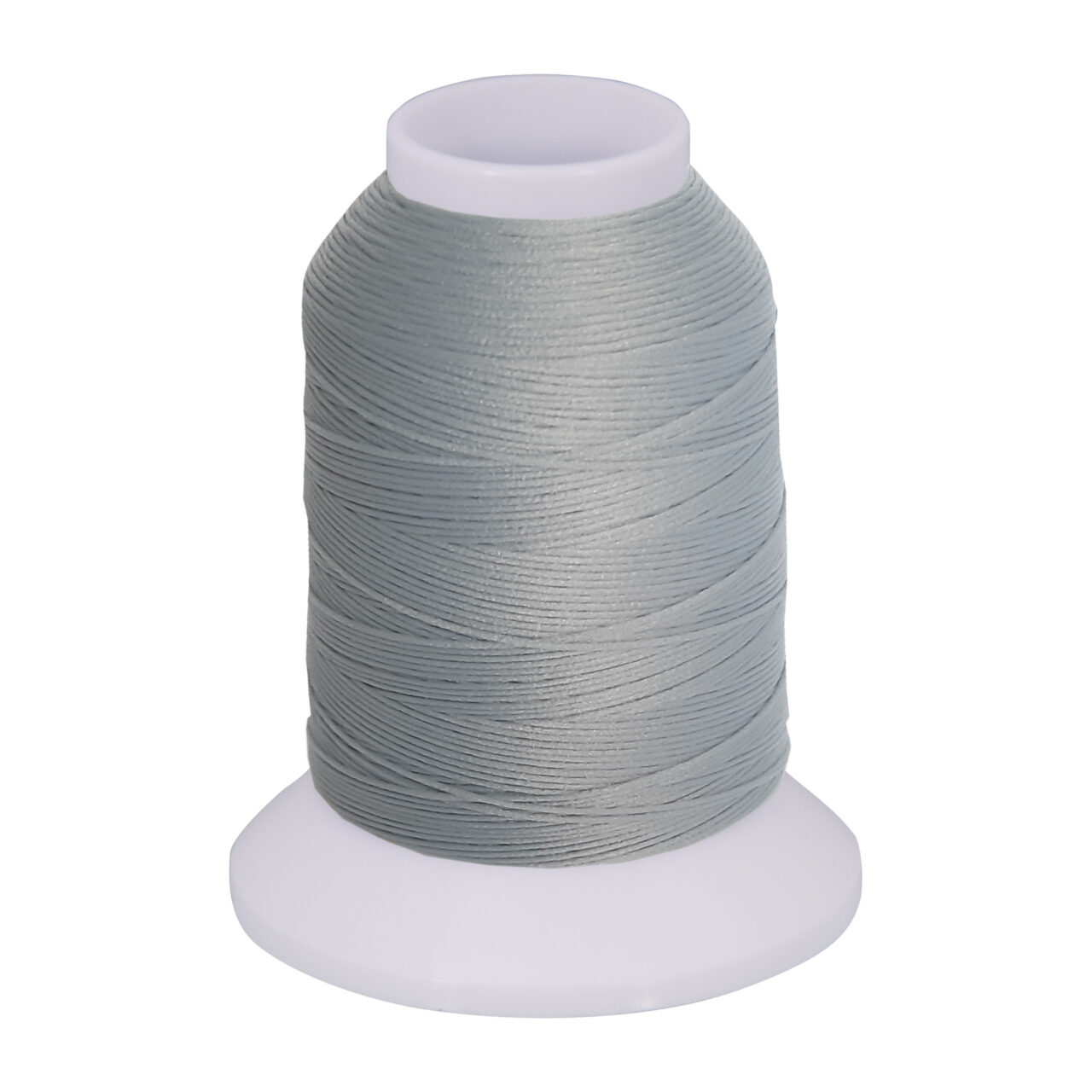 Woolly Nylon Bauschgarn extra dick silbergrau 300m