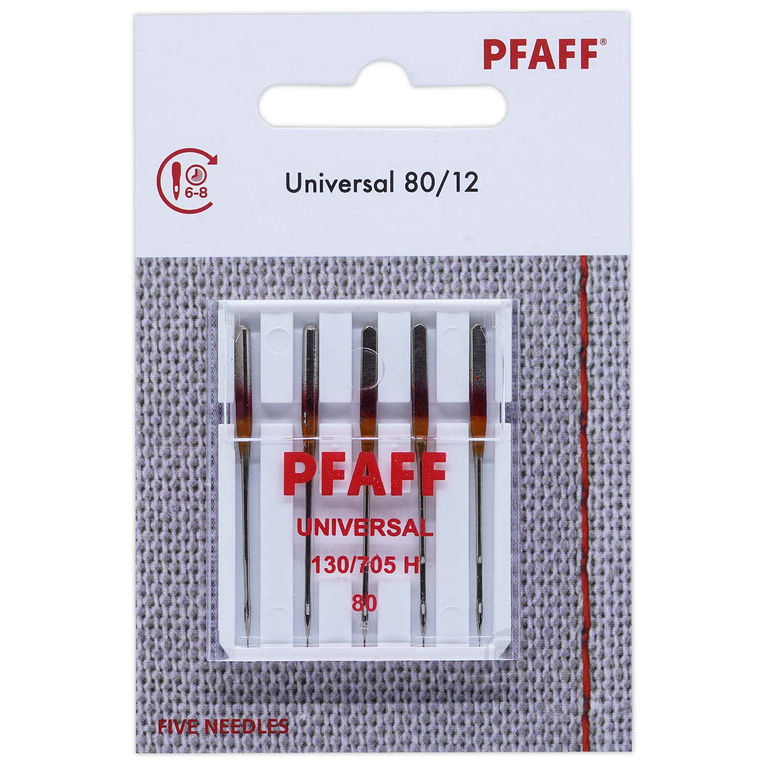 Universal Nadel Stärke 80 5er Pack Pfaff