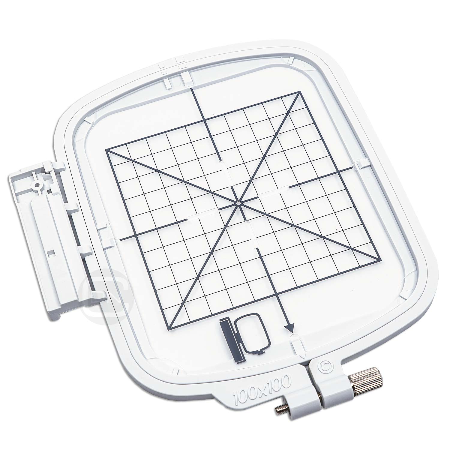 stickrahmen-0124100-2 Stickrahmen 100 x 100 mm bernette Chicago 7