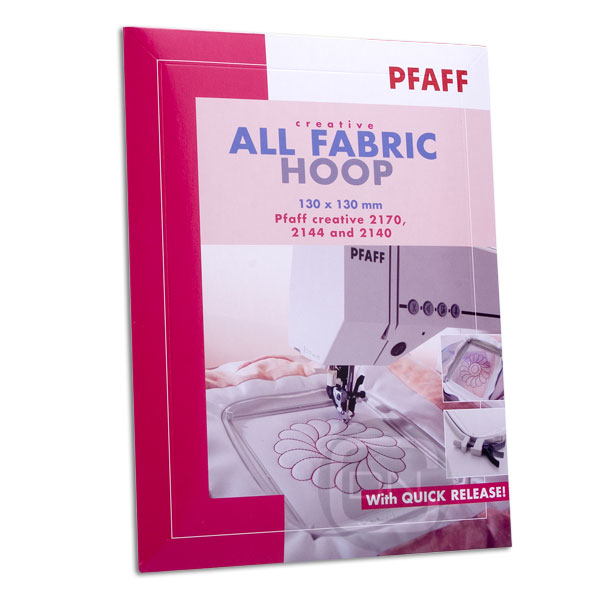 creative All fabric Hoop 130 x 130 mm Pfaff creative 2140 2144 2170 - ARCHIV