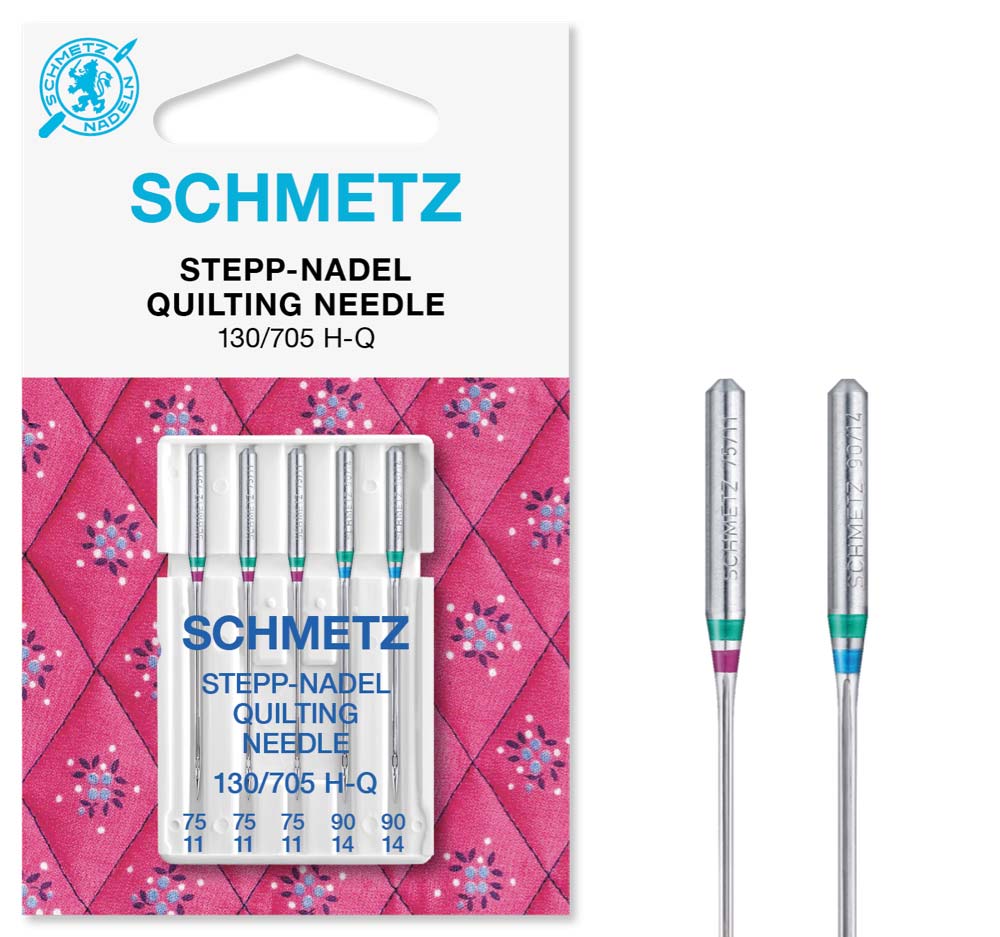 Quilt-Nadel Sortiment Stärke 75 90 5er Pack Schmetz