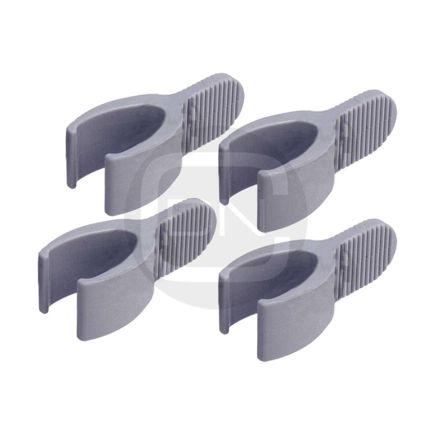 Bernina Ersatzklemmbügel Mega Hoop, 4 Stück