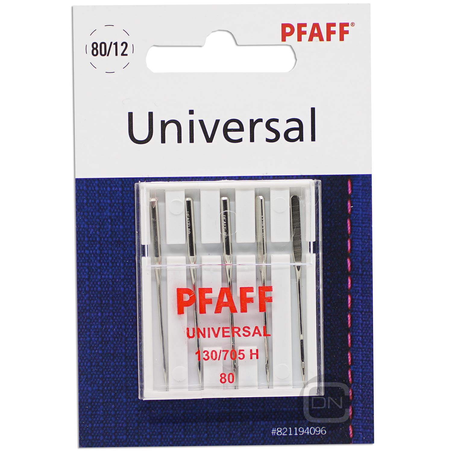 Universal Nadel Stärke 80 5er Pack Pfaff