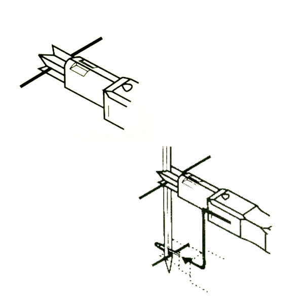 Nadeleinfädler mit Nadeleinsetzhilfe bernette b42 b44 b48