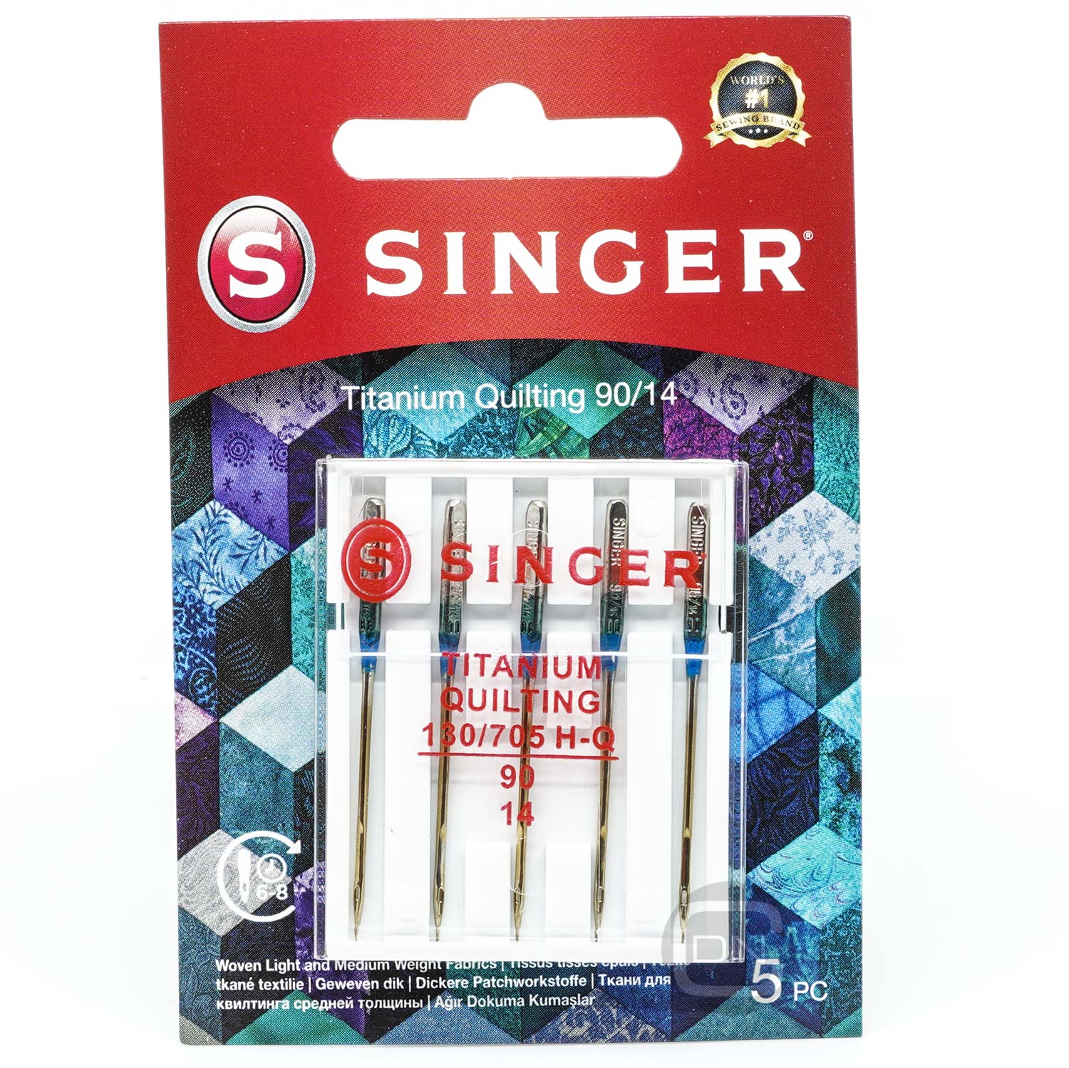 Quilt Nadel Titan Stärke 90 5er Pack SINGER