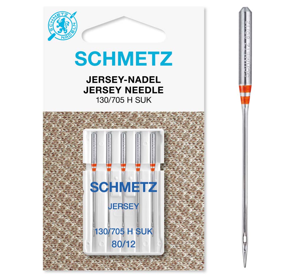 Jersey Nadel Stärke 80 5er Pack Schmetz