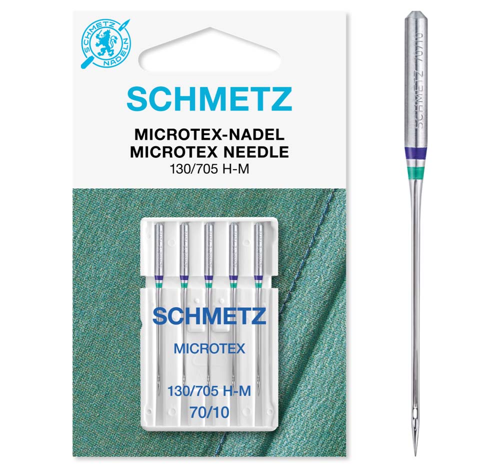 Microtex Nadel Stärke 70 5er Pack Schmetz Microtex Nadel Stärke 70 5er Pack Schmetz