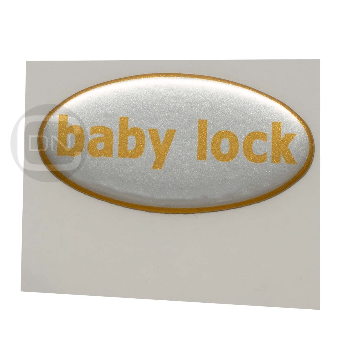 Greiferklappe Aufkleber Logo baby lock BL SX