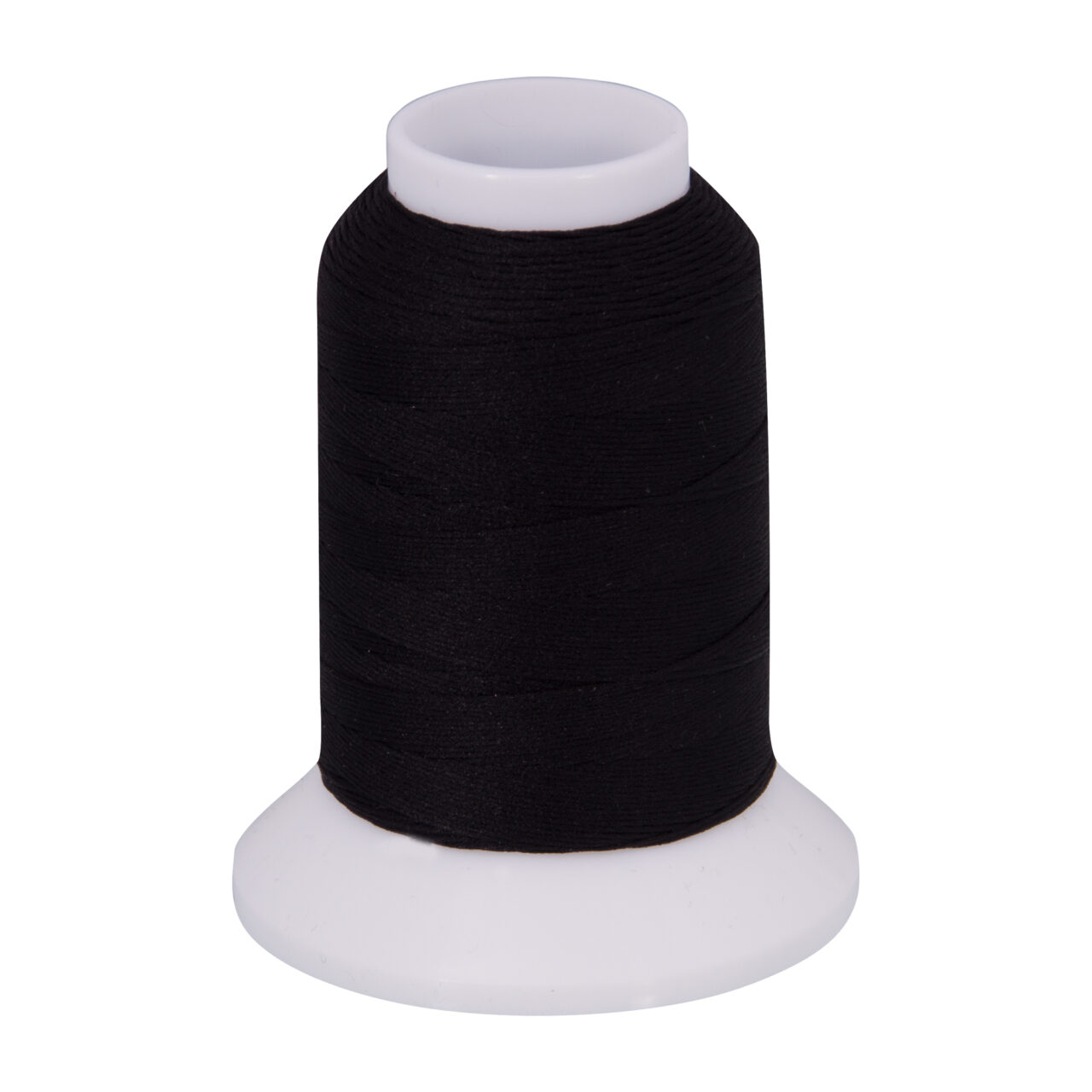 Woolly Nylon Bauschgarn extra dick schwarz 300m