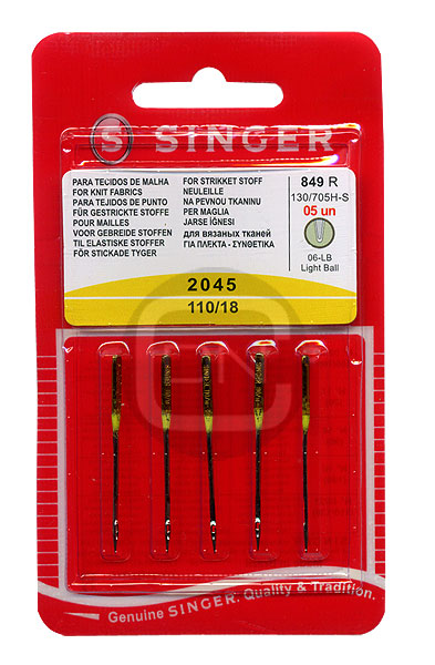 Stretch Nadel Stärke 110 5er Pack SINGER