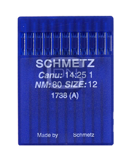 Schmetz Nadel System 1738 Stärke 80 10er Pack