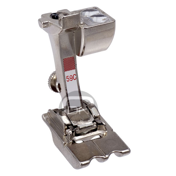 b4f4dfd0ff6b29eb3f470ad2a345c3b5 Doppelkordelfuß 6 mm Rillen 59C Bernina NEU