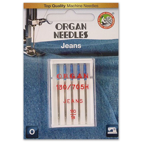 Jeans Nadel Stärke 110 5er Pack ORGAN