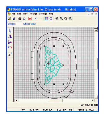 Stickmodul Bernina aurora 430 440QE - ARCHIV