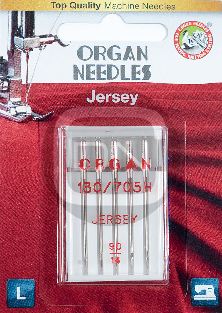 Jersey Nadel Stärke 90 5er Pack ORGAN