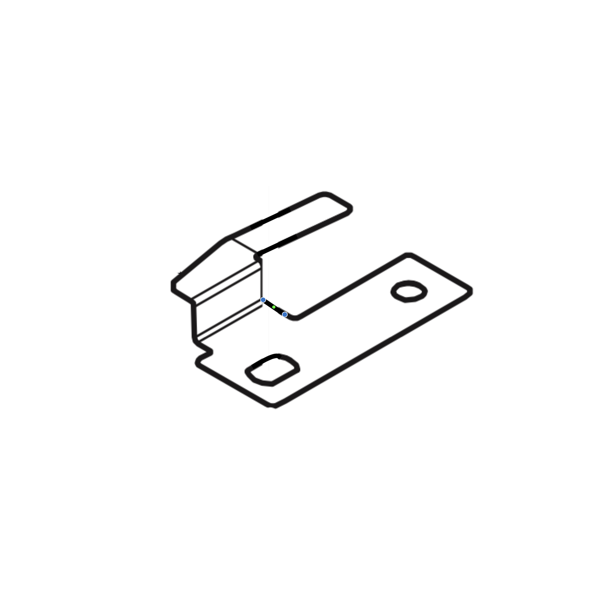 0749700-06 Fadenabschneider Niederhalter Brother innov-is M240ED M280D