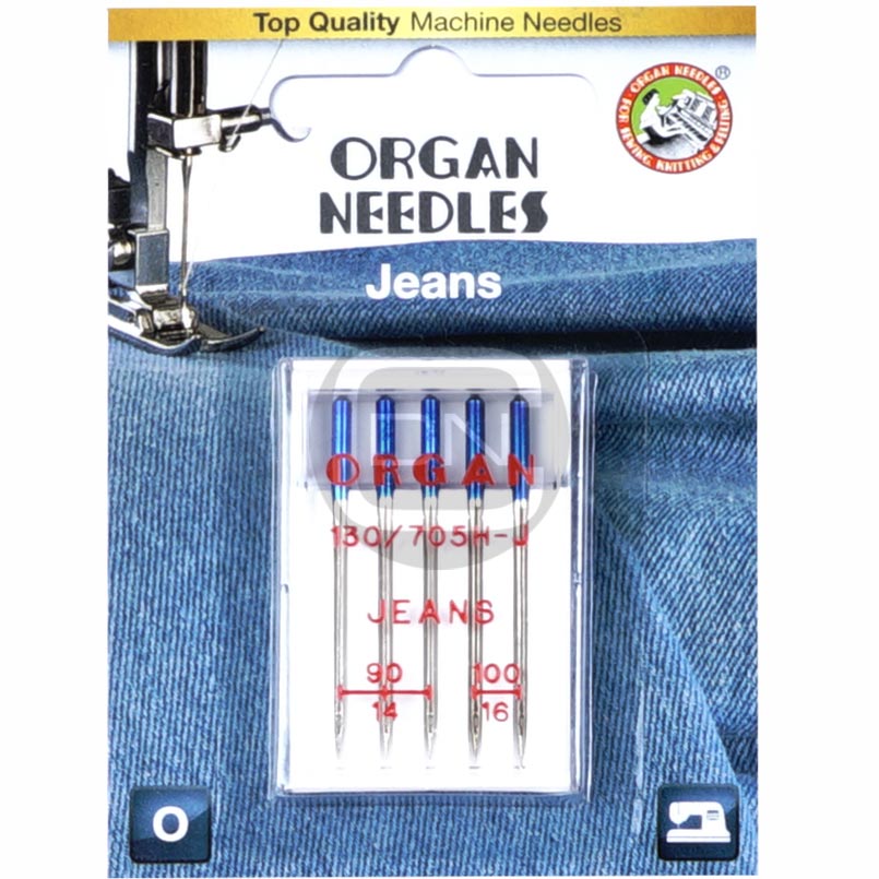 Jeans Nadel Stärke 90 100 5er Pack ORGAN