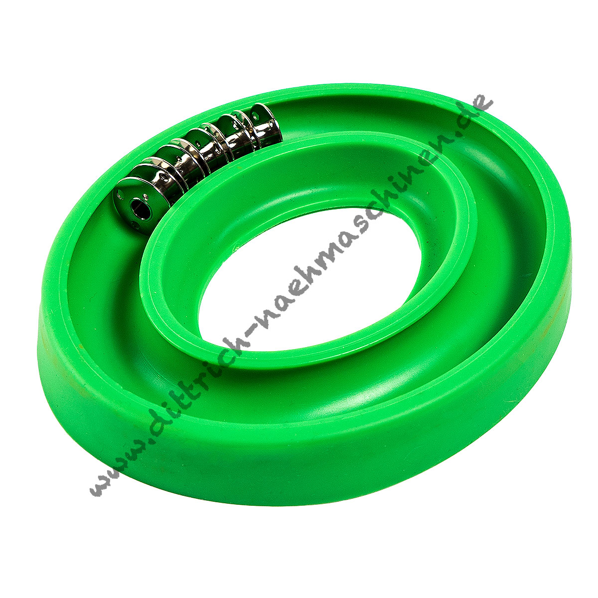 spulenring_gruen_0282500_2 Bobbin Ring grün für 30 Unterfadenspulen