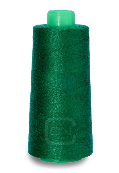 Overlockgarn 4x 2500m Farbe 712 gras 100% Polyester