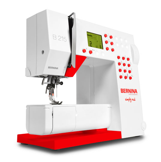 bernina215_simplyred_01 Bernina 215 Special Edition "Simply Red" - ARCHIV