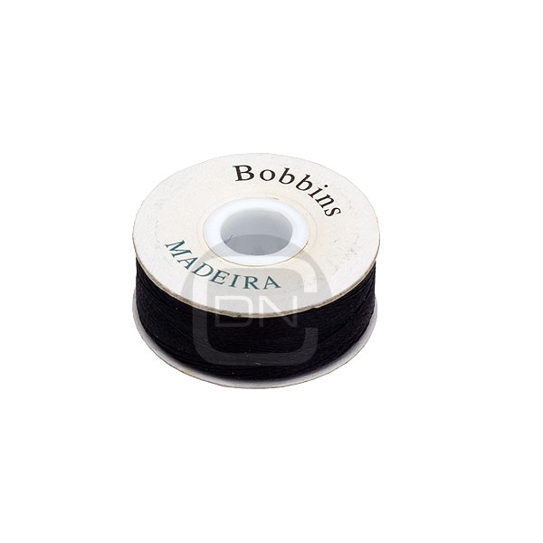 Madeira Bobbin No.150 schwarz 120m