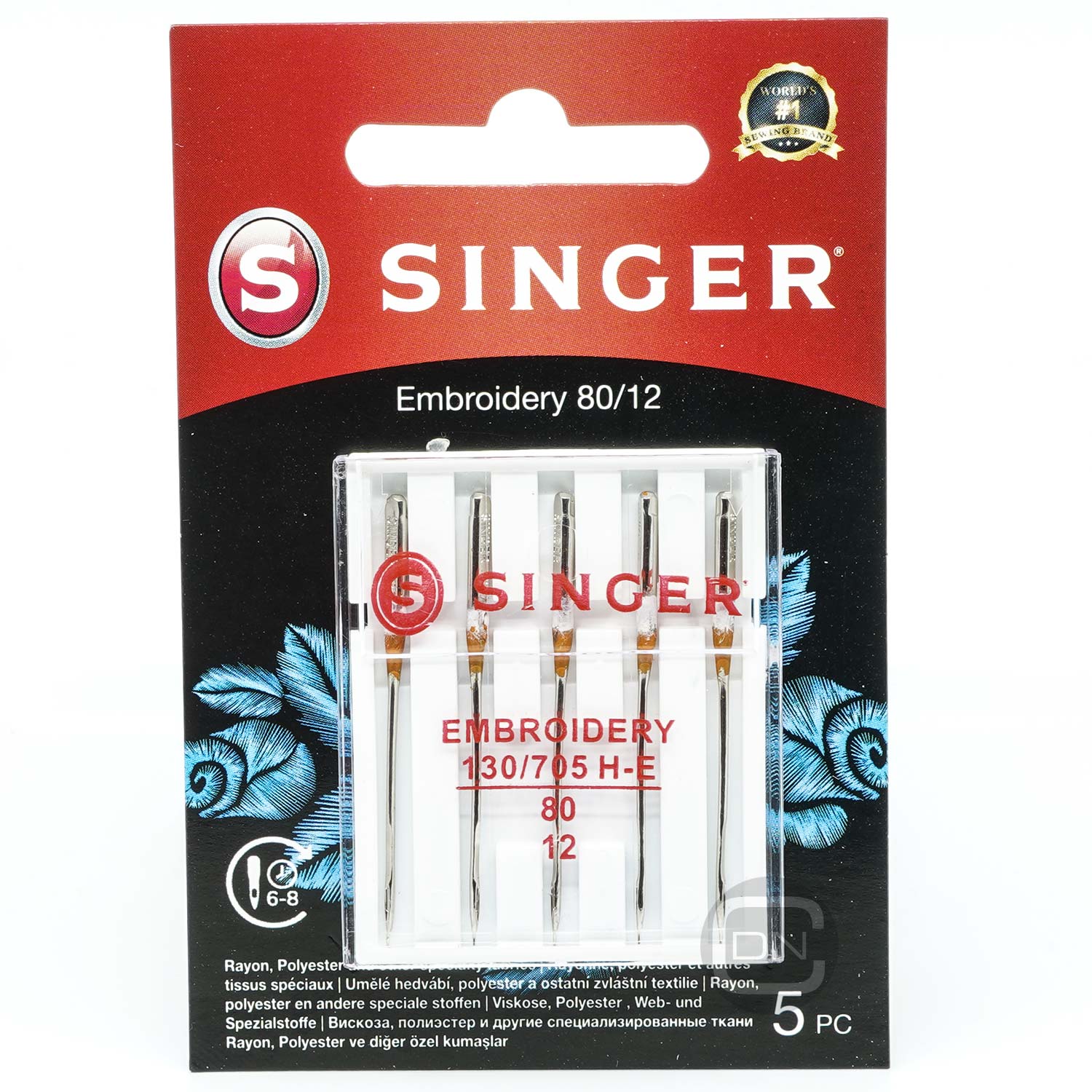 Stick Nadel Stärke 80 5er Pack SINGER