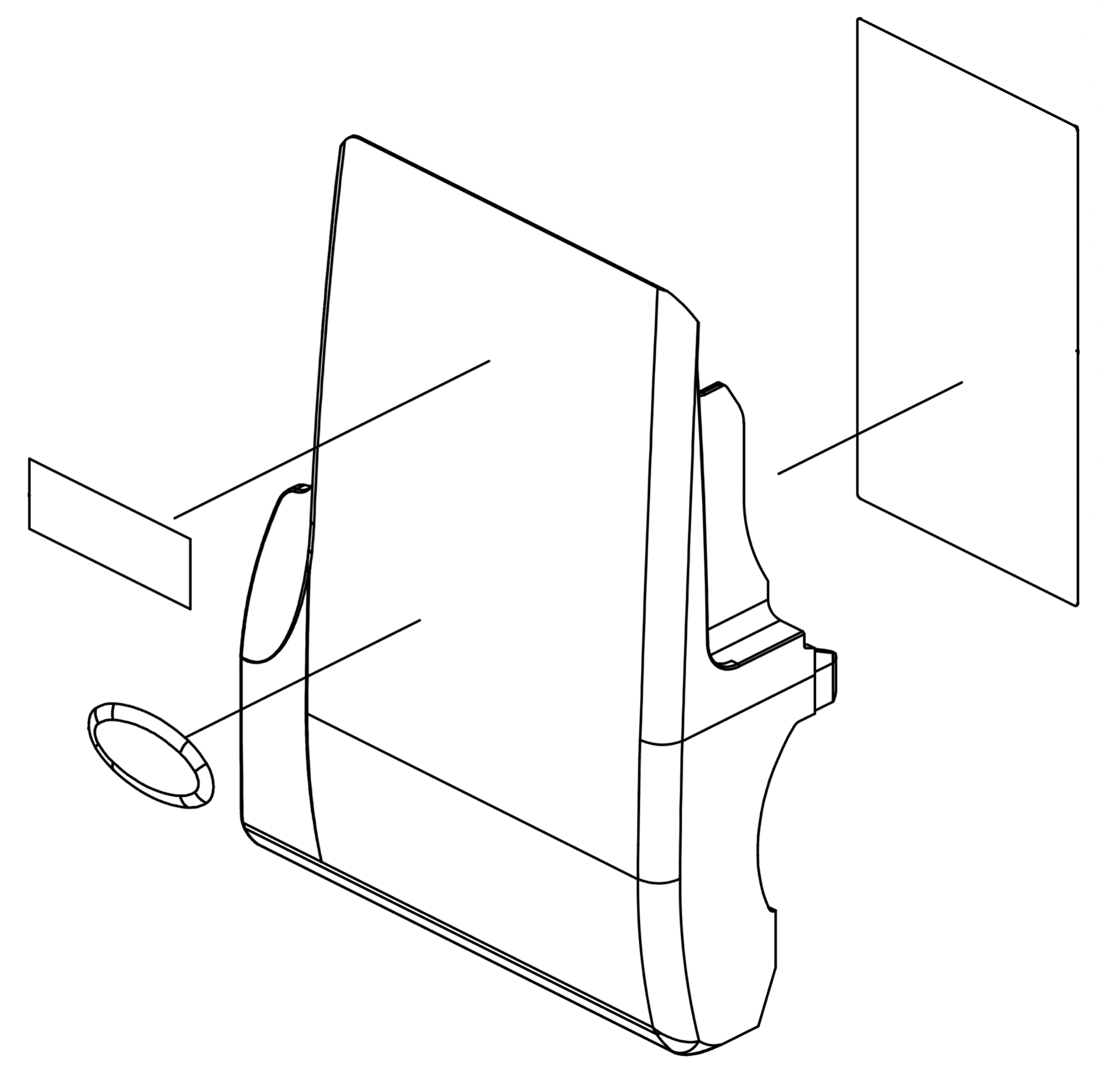 Greiferklappe komplett baby lock acclaim