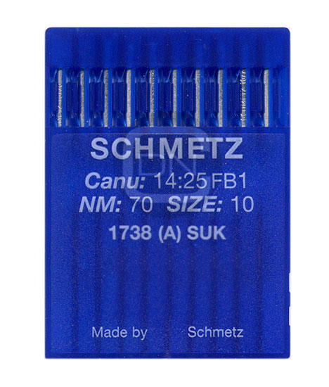 Nadel System 1738 (A) SUK, Stärke 70, 10er Pack - Schmetz