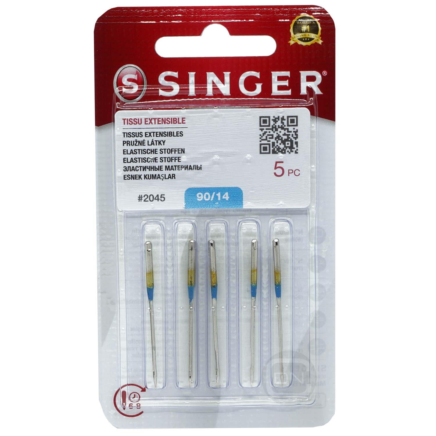 Stretch Nadel Stärke 90 5er Pack SINGER