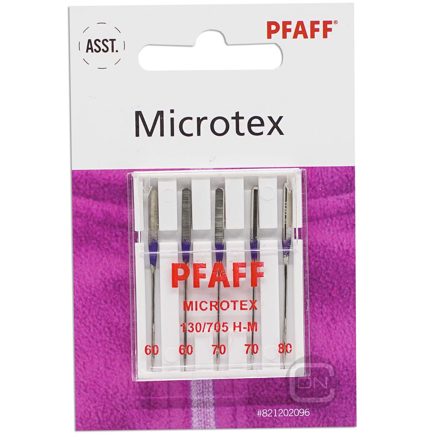 Microtex Nadel Sortiment Stärke 60 70 80 5er Pack Pfaff