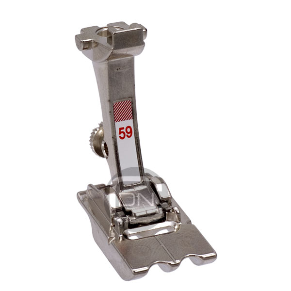 6df9b75be6a15d692b602f9a1db7368e Bernina Doppelkordelfuß 6 mm Rillen (59) NEU - ARCHIV