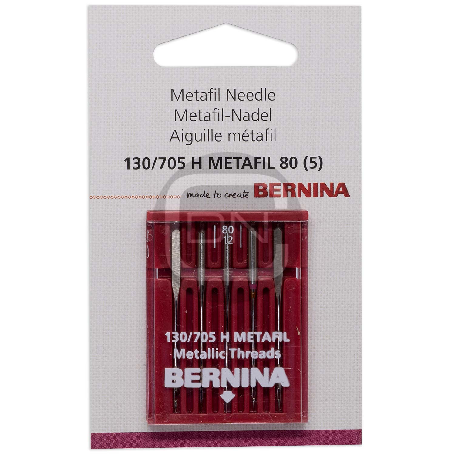 Metafil-Nadel Stärke 80 5er Pack Bernina