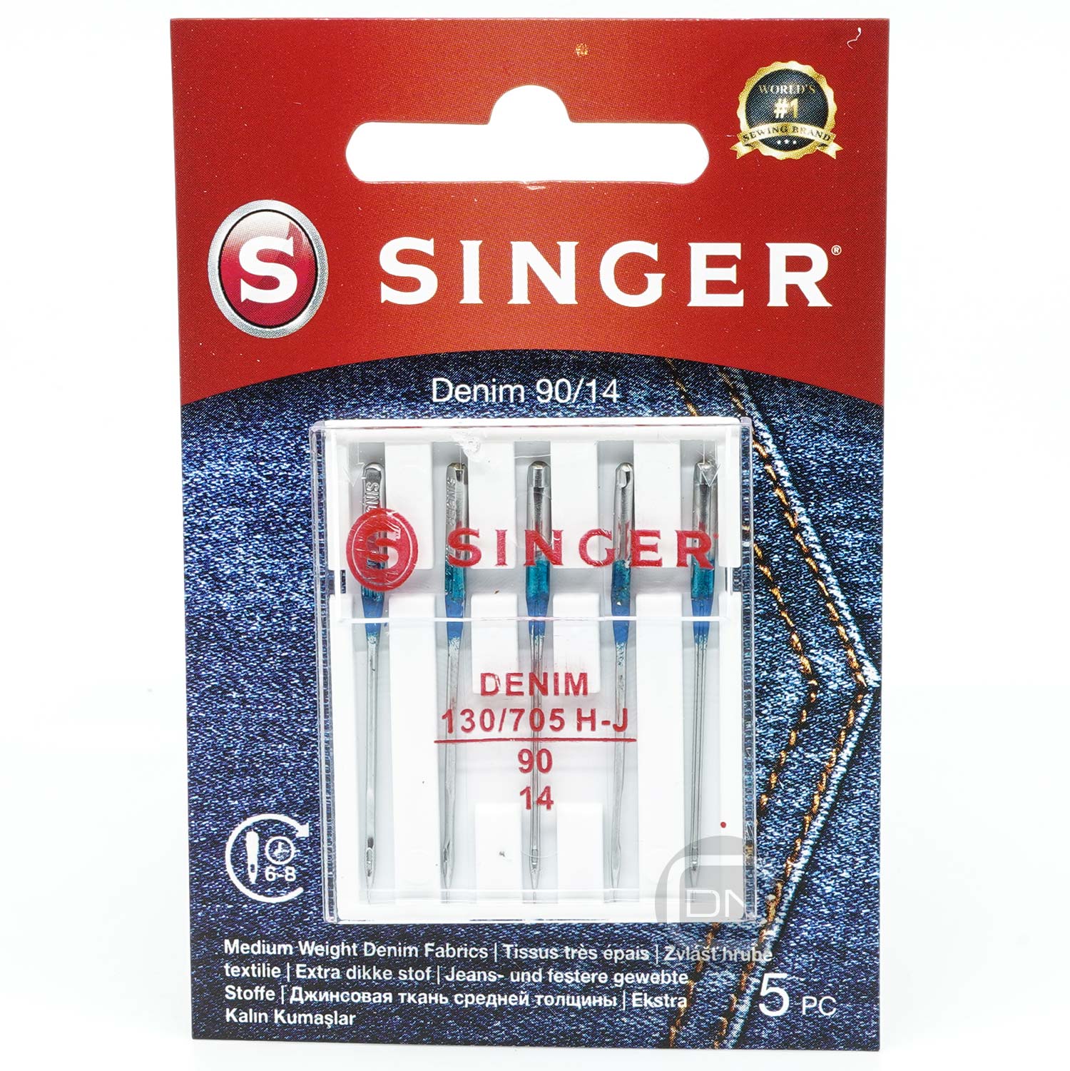 jeans_nadel_1709600 Jeans Nadel Stärke 90 - 5er Pack SINGER