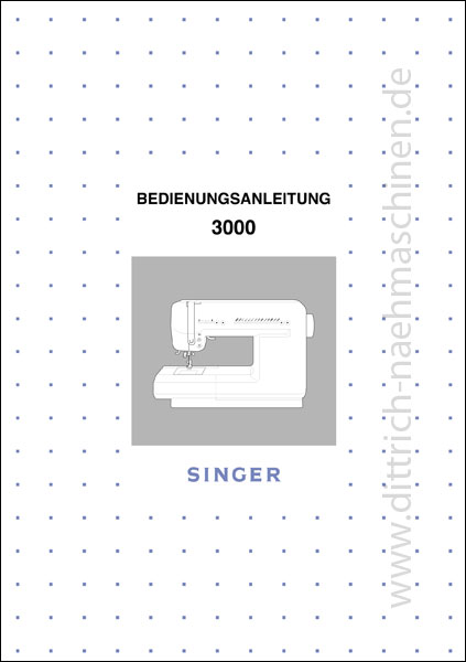 Anleitung SINGER Rumina 3000