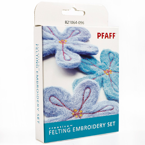 Pfaff creative Stickset für Filzeffekte