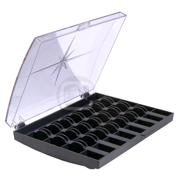 600500 Spulenbox dunkelblau