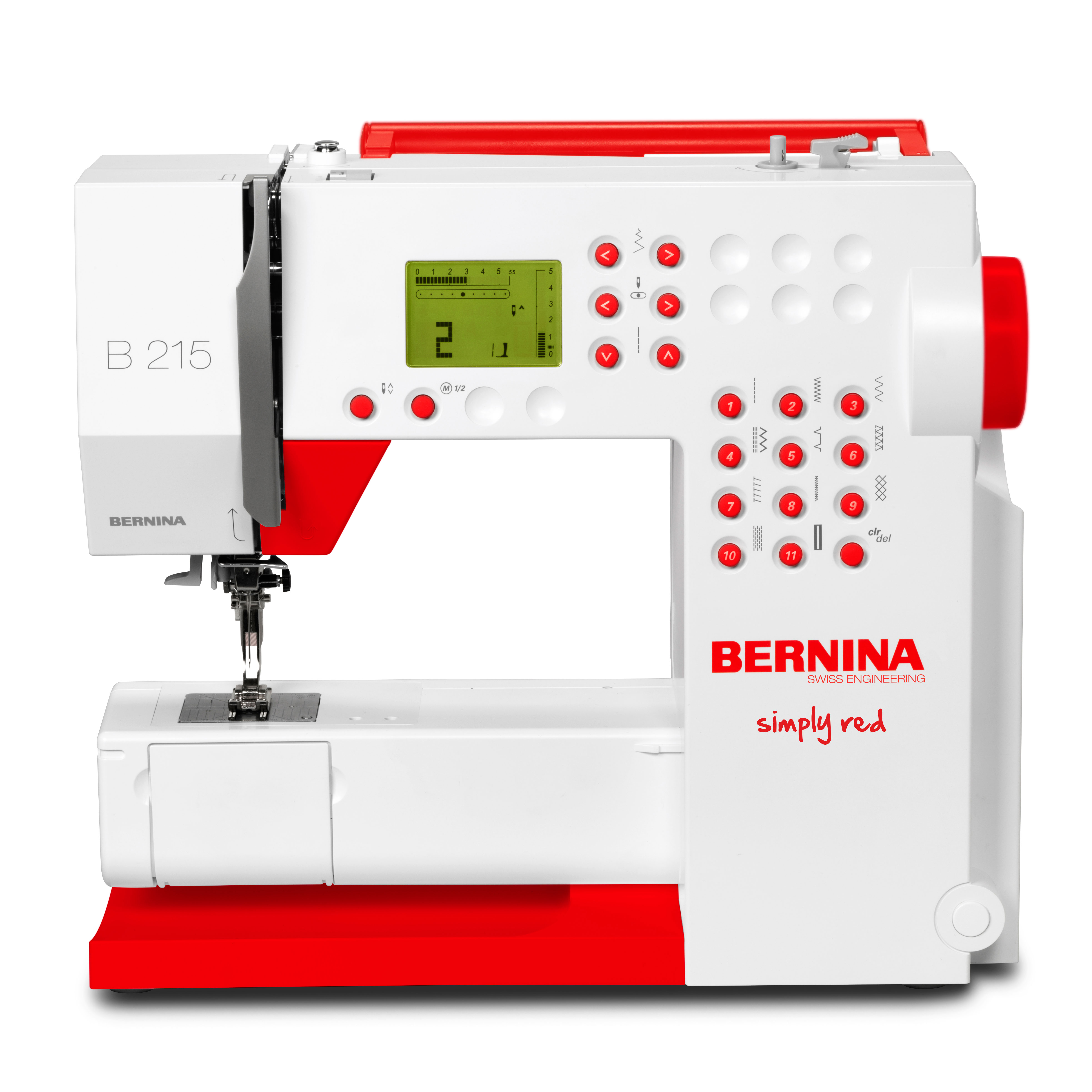 Bernina 215 Special Edition "Simply Red" - ARCHIV