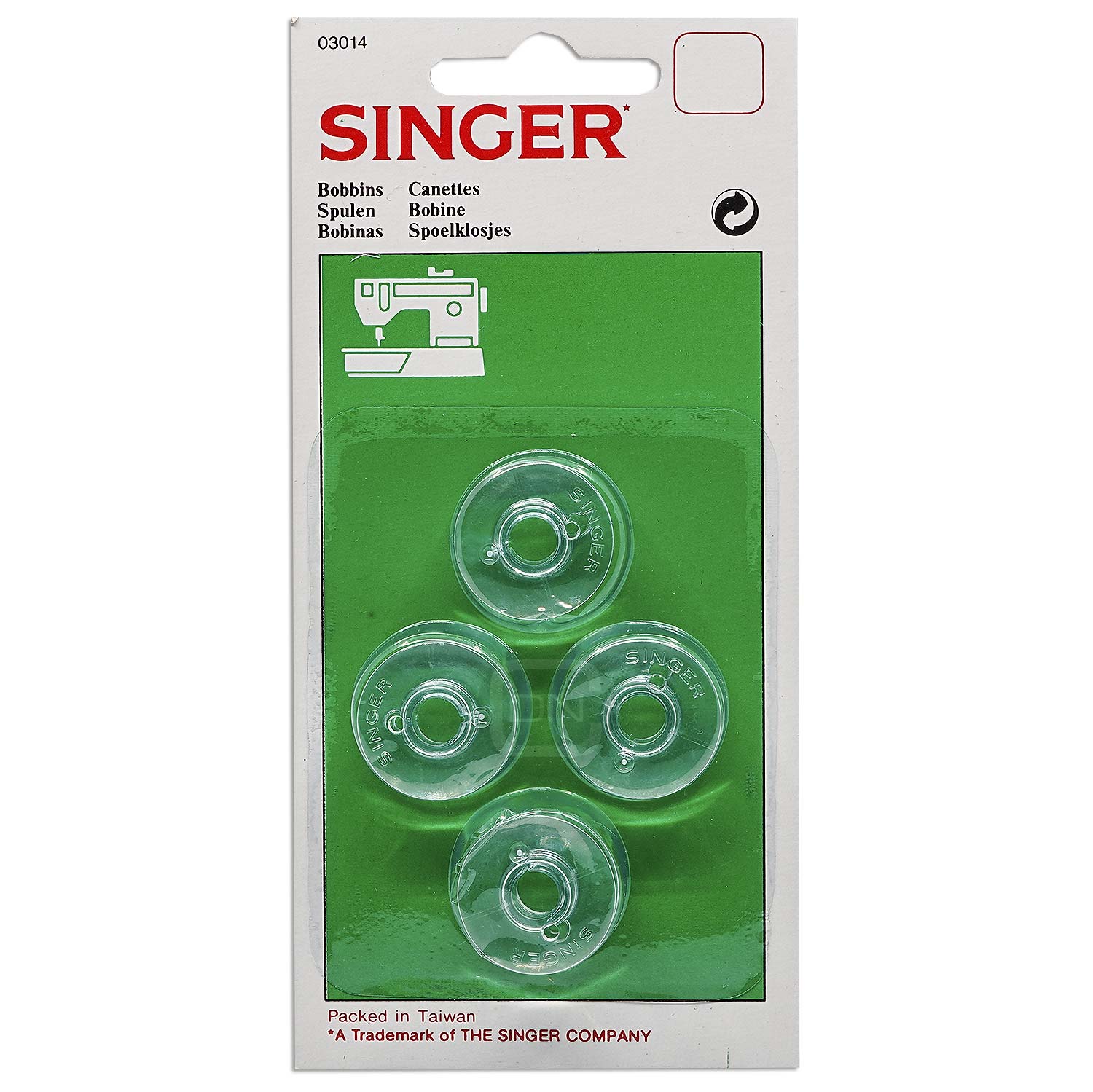 spule_1879000 4 Spulen SINGER 03014