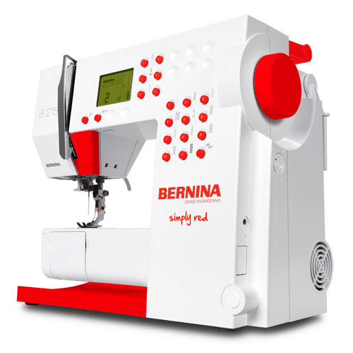 Bernina 215 Special Edition "Simply Red" - ARCHIV